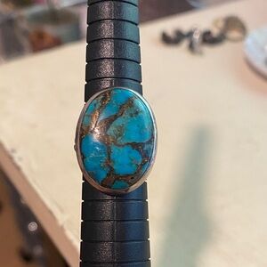 Turquoise sterling  Silver Ring